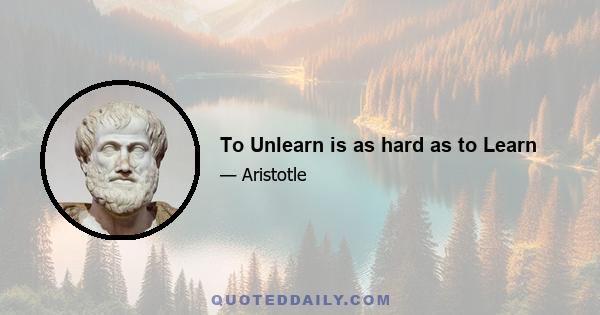 To Unlearn is as hard as to Learn