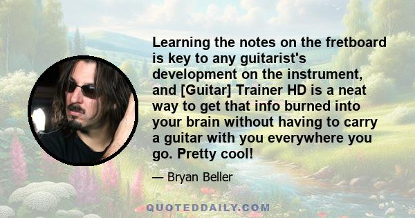 Learning the notes on the fretboard is key to any guitarist's development on the instrument, and [Guitar] Trainer HD is a neat way to get that info burned into your brain without having to carry a guitar with you