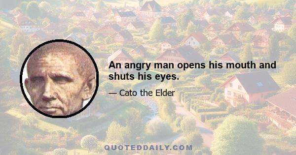 An angry man opens his mouth and shuts his eyes.