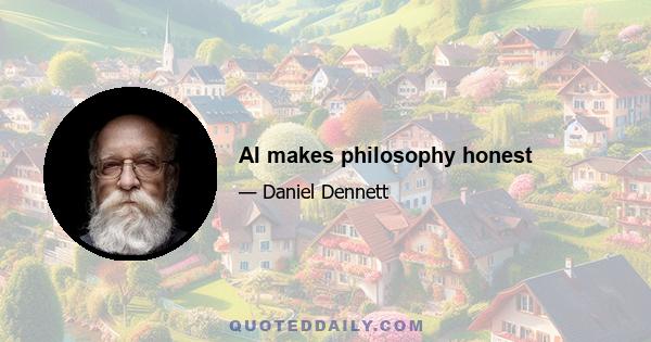 AI makes philosophy honest