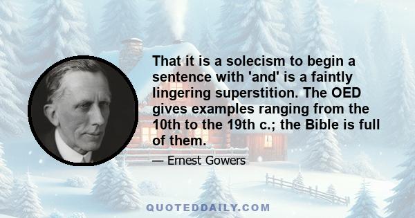 That it is a solecism to begin a sentence with 'and' is a faintly lingering superstition. The OED gives examples ranging from the 10th to the 19th c.; the Bible is full of them.