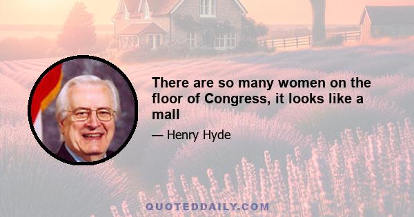 There are so many women on the floor of Congress, it looks like a mall