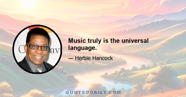 Music truly is the universal language.