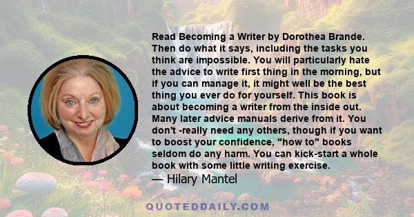 Read Becoming a Writer by Dorothea Brande. Then do what it says, including the tasks you think are impossible. You will particularly hate the advice to write first thing in the morning, but if you can manage it, it