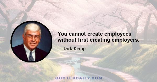 You cannot create employees without first creating employers.