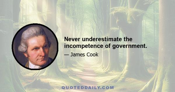 Never underestimate the incompetence of government.