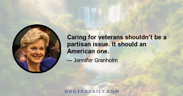 Caring for veterans shouldn’t be a partisan issue. It should an American one.