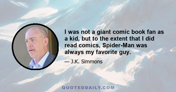 I was not a giant comic book fan as a kid, but to the extent that I did read comics, Spider-Man was always my favorite guy.