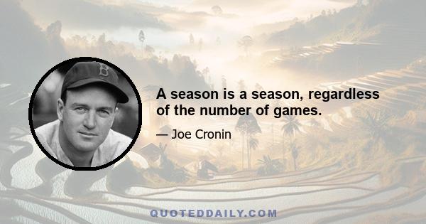 A season is a season, regardless of the number of games.