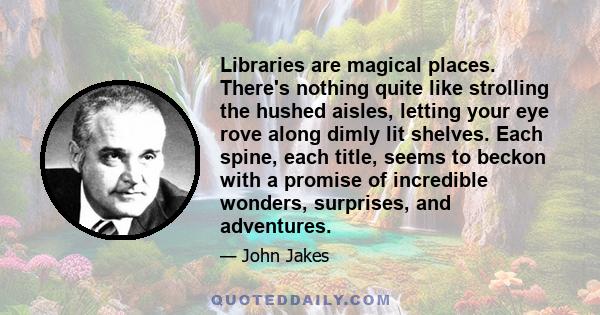 Libraries are magical places. There's nothing quite like strolling the hushed aisles, letting your eye rove along dimly lit shelves. Each spine, each title, seems to beckon with a promise of incredible wonders,