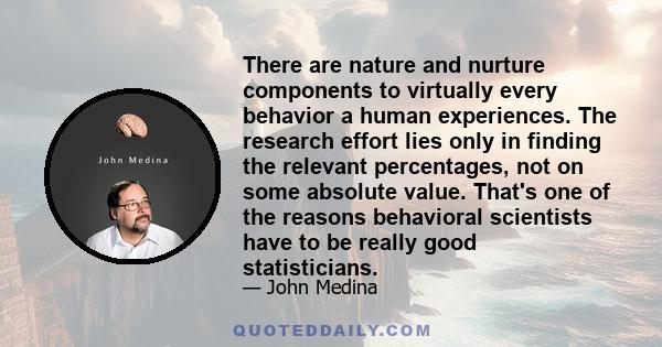 There are nature and nurture components to virtually every behavior a human experiences. The research effort lies only in finding the relevant percentages, not on some absolute value. That's one of the reasons