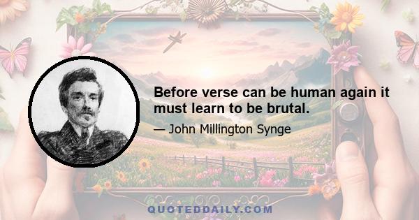 Before verse can be human again it must learn to be brutal.