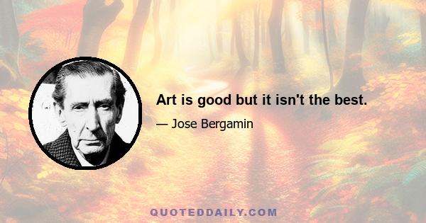 Art is good but it isn't the best.