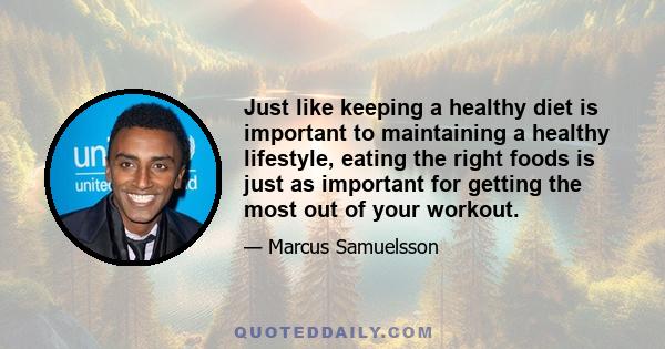 Just like keeping a healthy diet is important to maintaining a healthy lifestyle, eating the right foods is just as important for getting the most out of your workout.