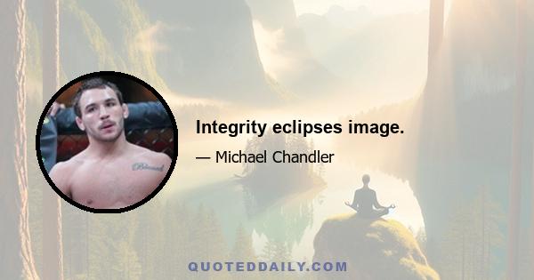 Integrity eclipses image.