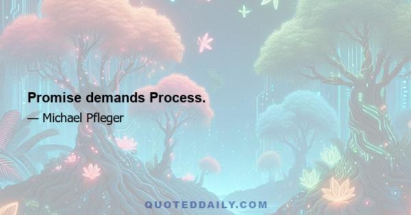 Promise demands Process.