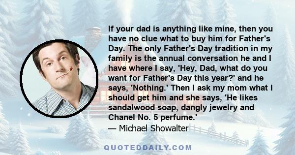 If your dad is anything like mine, then you have no clue what to buy him for Father's Day. The only Father's Day tradition in my family is the annual conversation he and I have where I say, 'Hey, Dad, what do you want