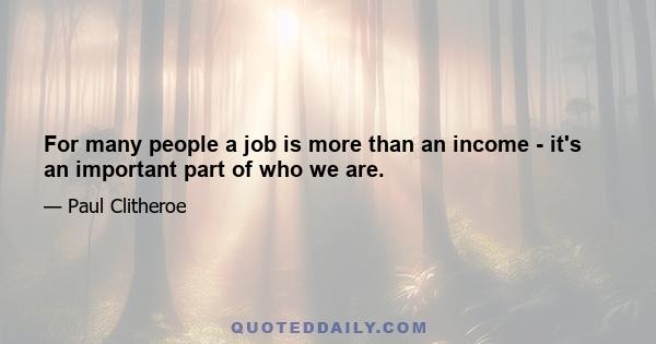 For many people a job is more than an income - it's an important part of who we are. So a career transition of any sort is one of the most unsettling experiences you can face in your life.