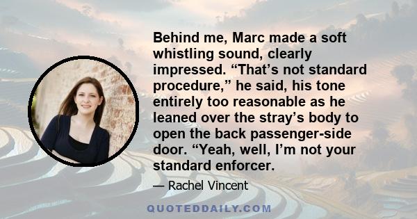 Behind me, Marc made a soft whistling sound, clearly impressed. “That’s not standard procedure,” he said, his tone entirely too reasonable as he leaned over the stray’s body to open the back passenger-side door. “Yeah,