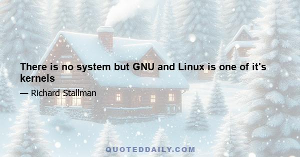 There is no system but GNU and Linux is one of it's kernels