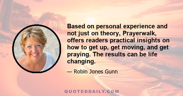 Based on personal experience and not just on theory, Prayerwalk, offers readers practical insights on how to get up, get moving, and get praying. The results can be life changing.