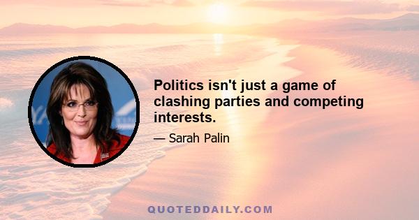 Politics isn't just a game of clashing parties and competing interests.