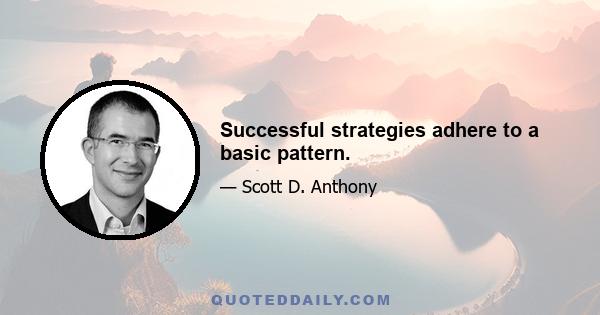 Successful strategies adhere to a basic pattern.