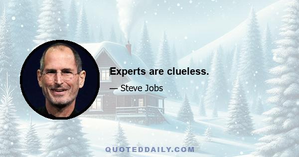 ‎Experts are clueless.