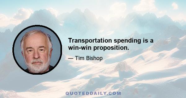 Transportation spending is a win-win proposition.