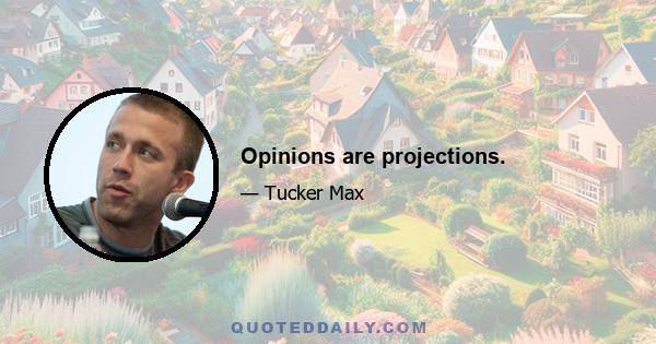 Opinions are projections.