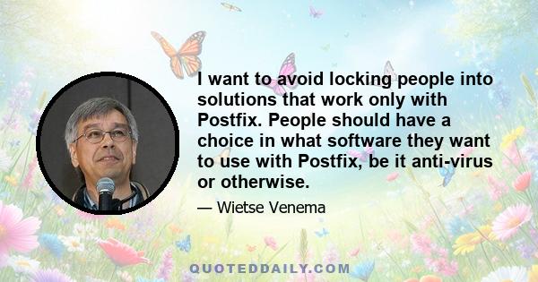 I want to avoid locking people into solutions that work only with Postfix. People should have a choice in what software they want to use with Postfix, be it anti-virus or otherwise.