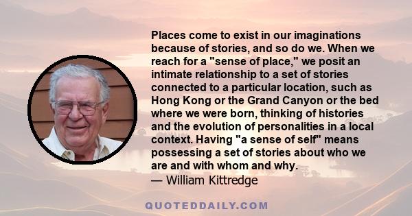 Places come to exist in our imaginations because of stories, and so do we. When we reach for a sense of place, we posit an intimate relationship to a set of stories connected to a particular location, such as Hong Kong