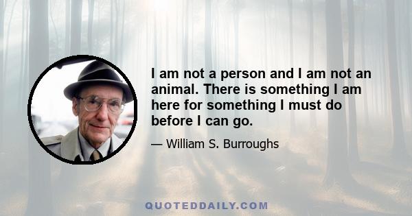 I am not a person and I am not an animal. There is something I am here for something I must do before I can go.