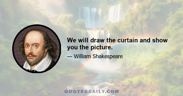 We will draw the curtain and show you the picture.