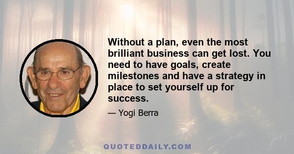 Without a plan, even the most brilliant business can get lost. You need to have goals, create milestones and have a strategy in place to set yourself up for success.